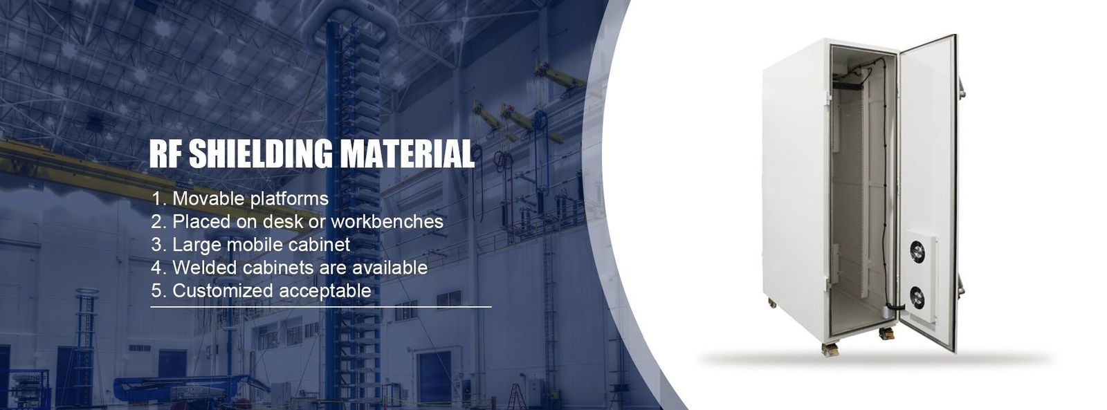 Kalite RF Koruma Odası Fabrika